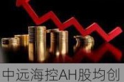 中远海控AH股均创阶段新高，A股年内累涨45%，H股年内累涨57%