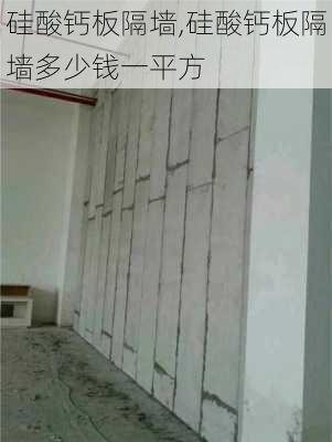 硅酸钙板隔墙,硅酸钙板隔墙多少钱一平方