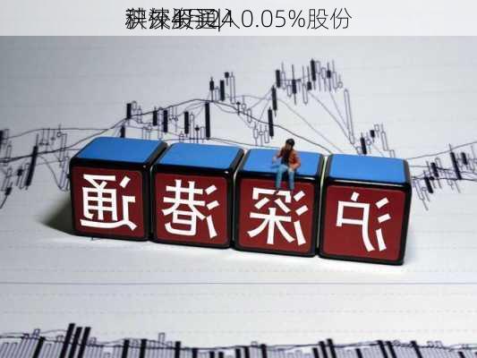 沪深股通|
科技4月24
获外资买入0.05%股份